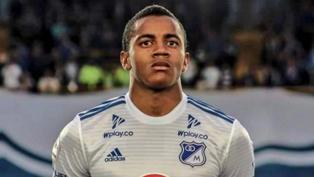 Wuilker Faríñez, previo a un partido de Millonarios