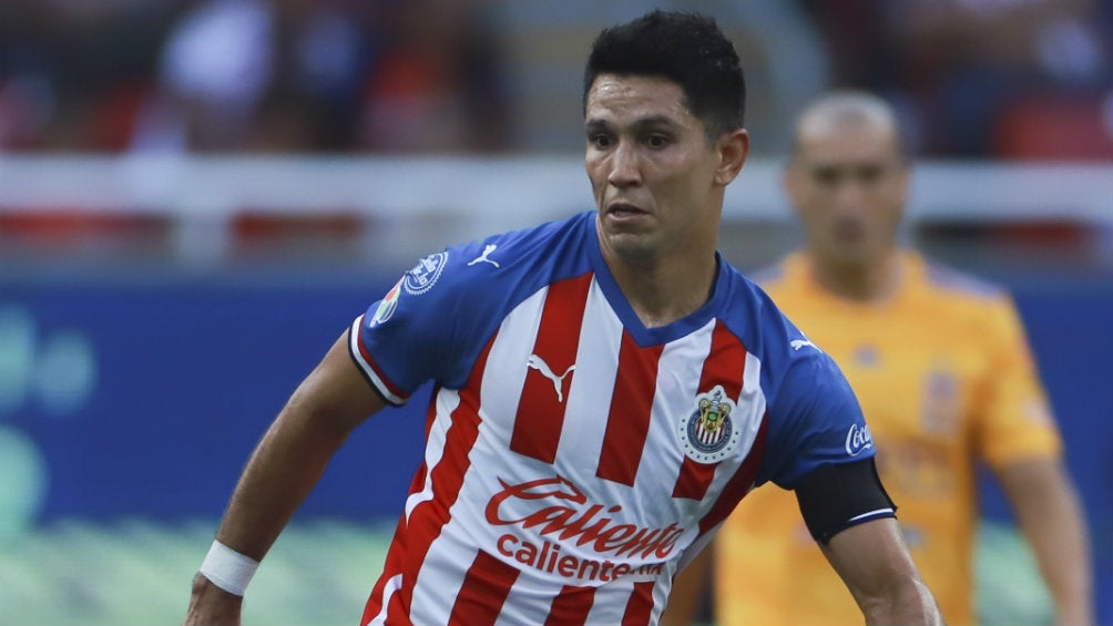 Jesús Molina, durante el partido contra Tigres