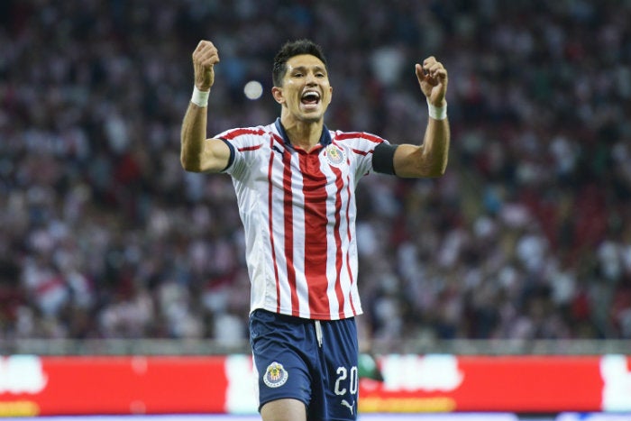 Molina, durante un partido de Chivas