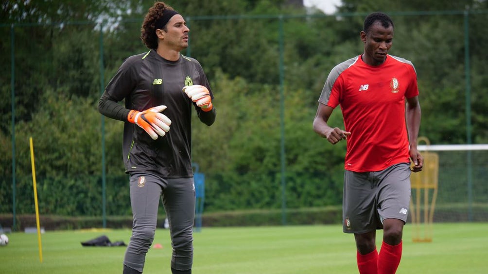 Memo regresó este martes a los entrenamientos con el Standard