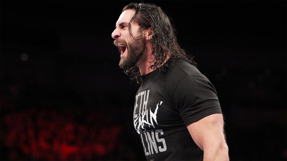 Seth Rollins, durante un evento de WWE