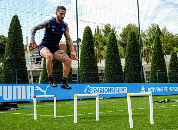 Darío Benedetto entrena con Marsella