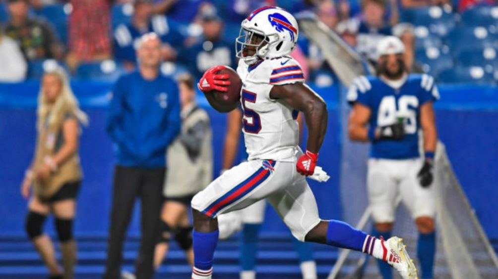  Christian Wade, corredor de los Buffalo Bills