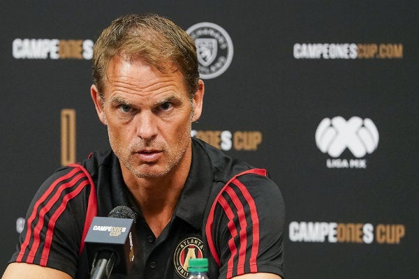 Frank de Boer, técnico del Atlanta United en conferencia de prensa