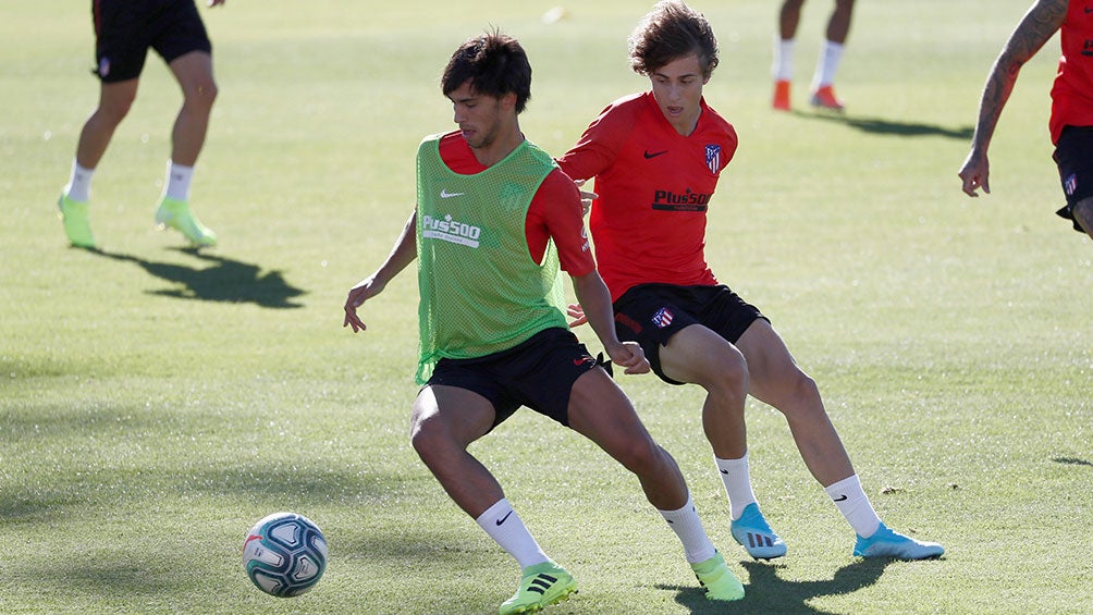 Joao Félix, en entrenamiento con Atlético de Madrid 