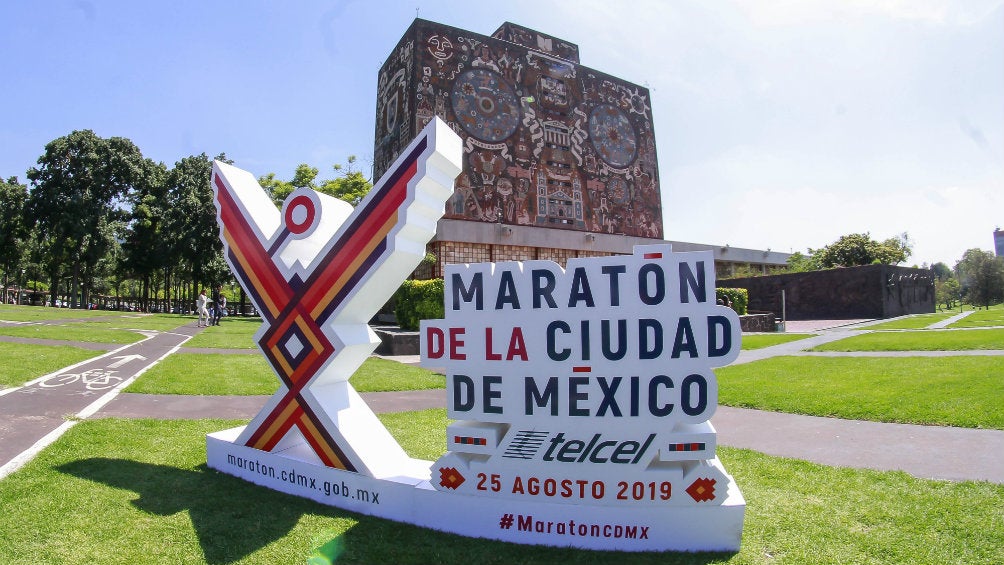 Logotipo del Maratón de la Ciudad de México 2019