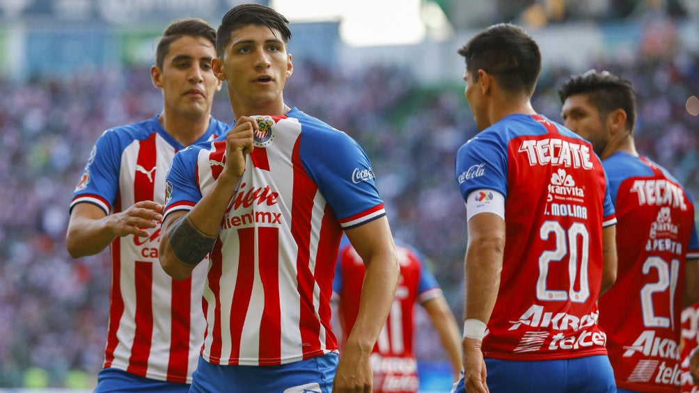 Chivas celebra una anotación frente a León