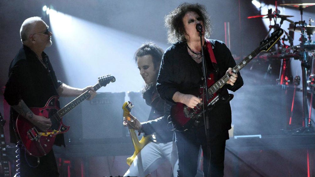 The Cure durante una presentación