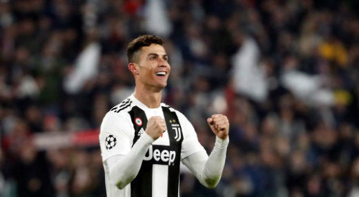 Cristiano Ronaldo con la Juventus