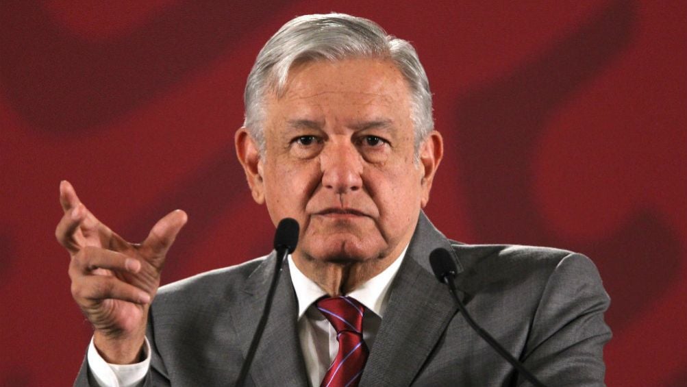 López Obrador en conferencia de prensa