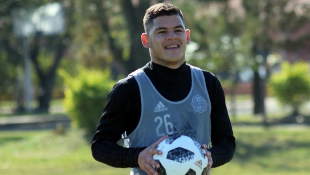 Richard Sánchez, durante un entrenamiento