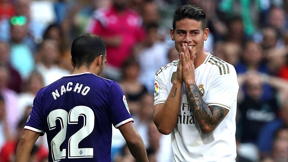 James Rodríguez lamenta una falla con Real Madrid