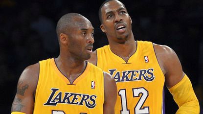 Kobe Bryant y Dwight Howard en los Lakers