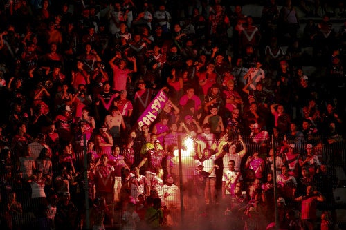 Aficionados del Veracruz en el Pirata Fuente