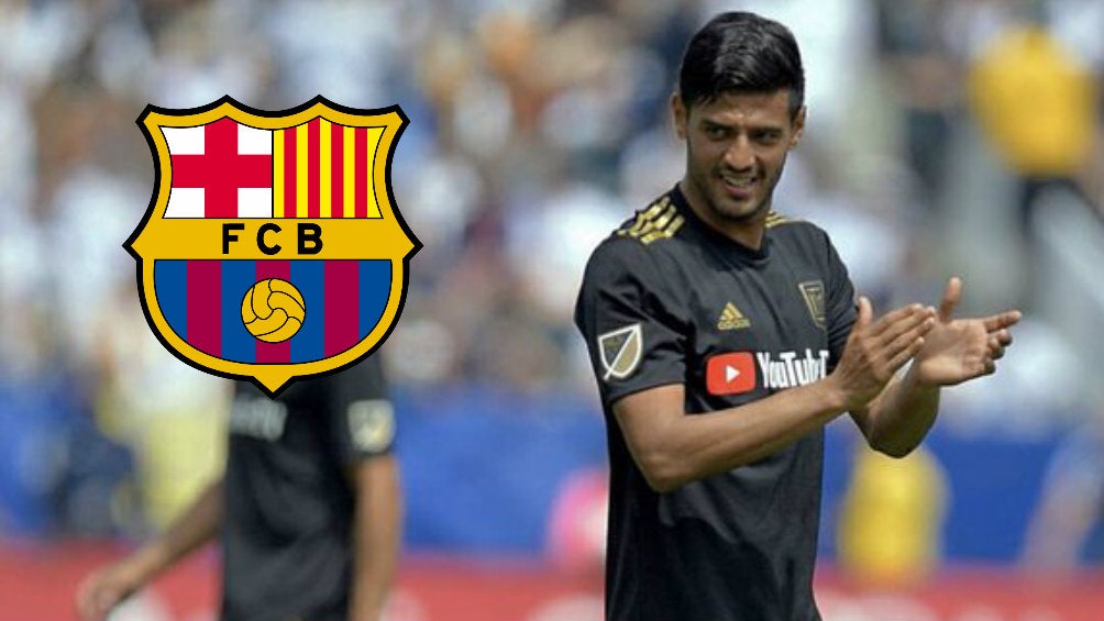 Carlos Vela durante un partido de Los Angeles FC