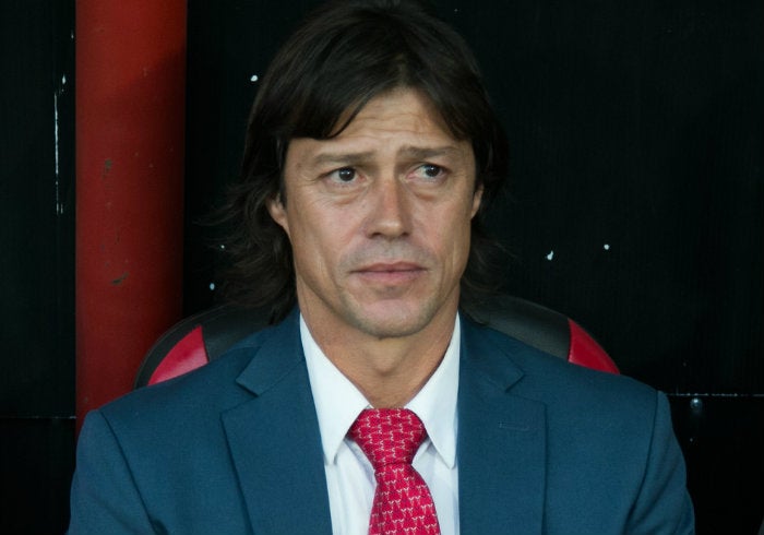 Almeyda, en el banquillo