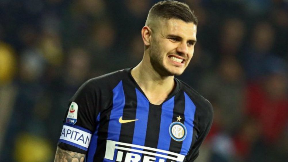 Icardi, en un partido del Inter de Milán