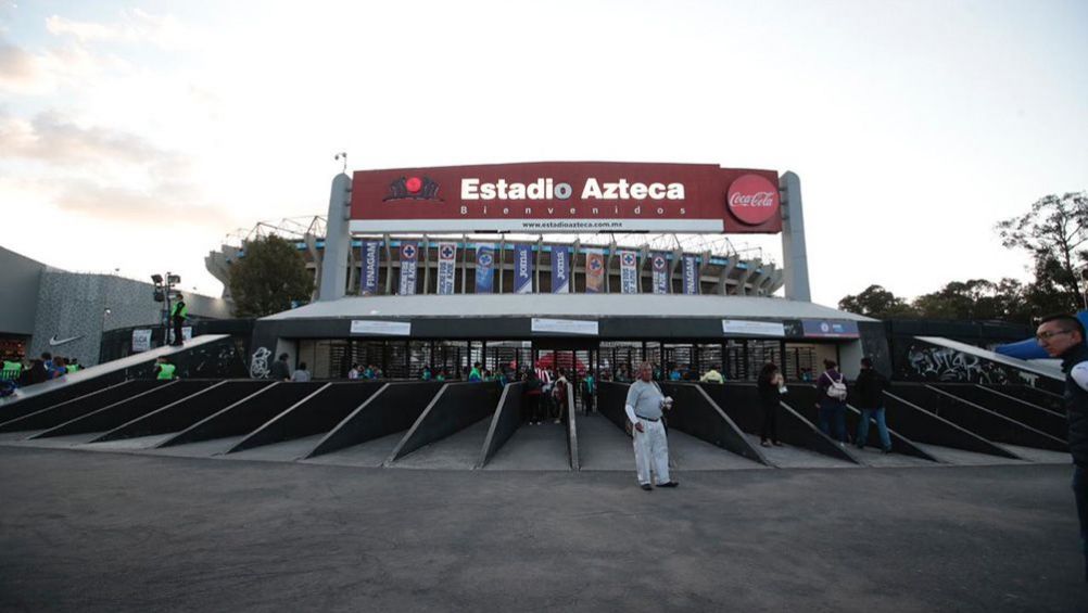 Las taquillas del Estadio Azteca