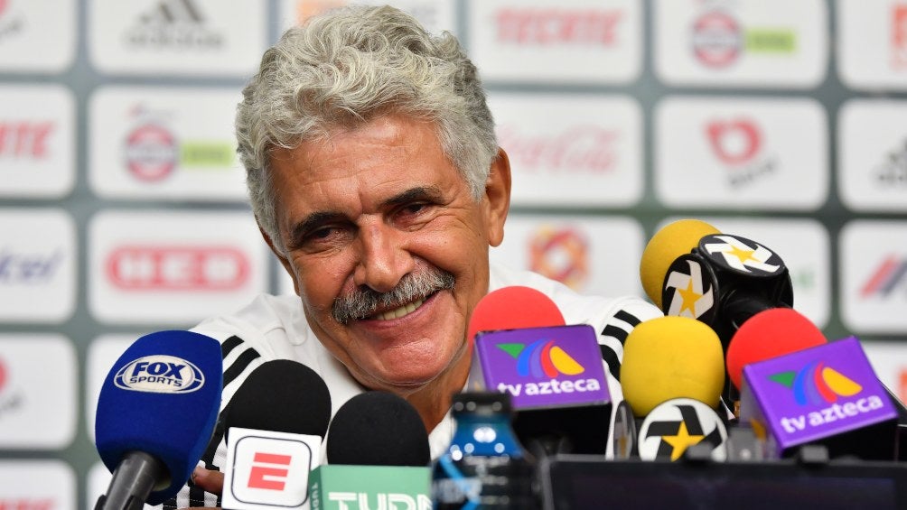 Ricardo Ferretti, técnico de Tigres, en conferencia de prensa