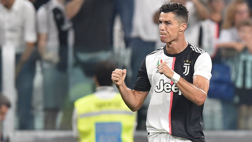 Cristiano Ronaldo durante el partido contra Napoli