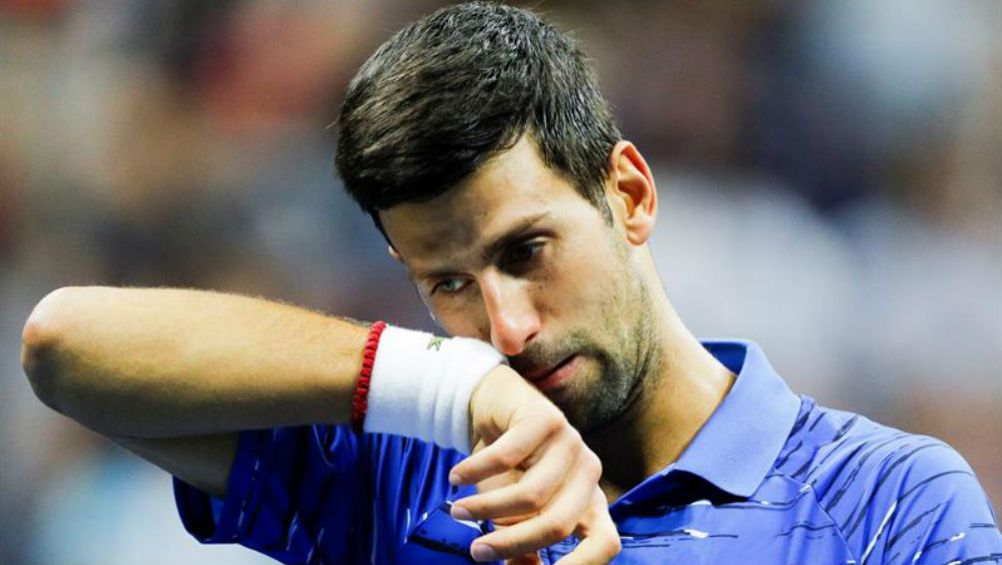 Djokovic se lamanta durante US Open