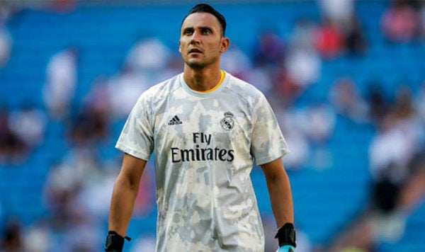 Navas durante un partido con el Real Madrid 