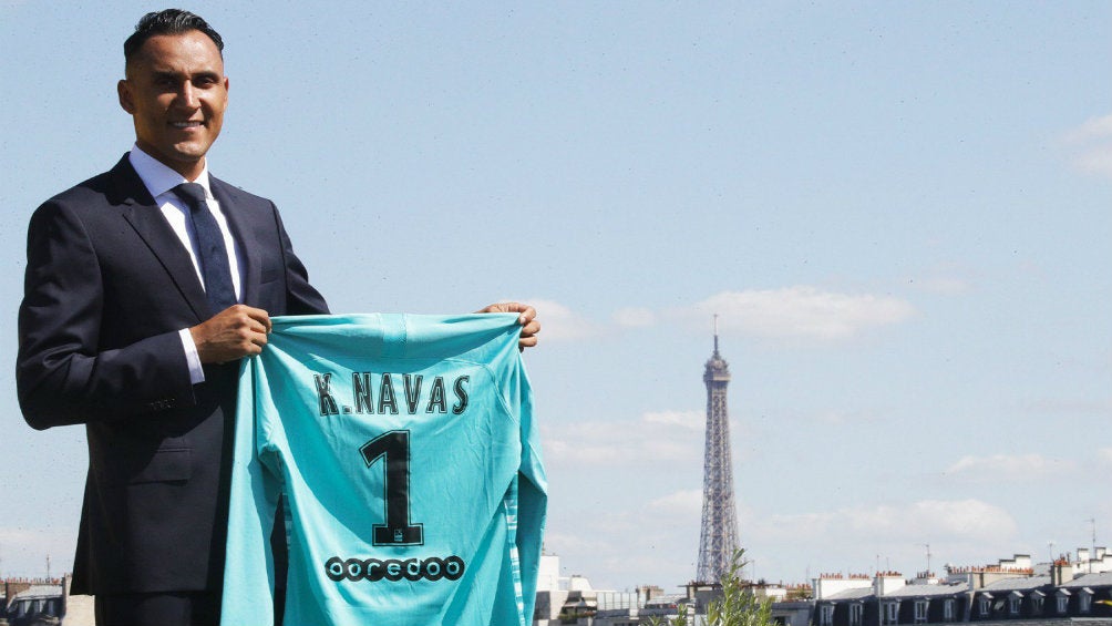 Keylor Navas tras confirmarse su llegada al PSG