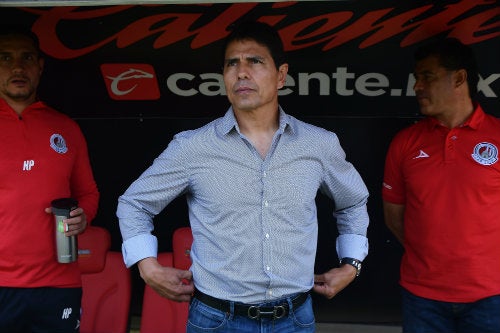 Poncho Sosa durante un juego del Atlético de San Luis