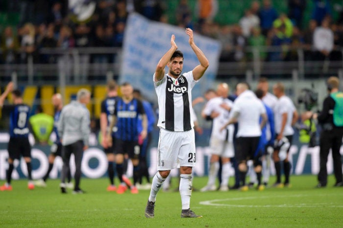 Can, en un partido de Juventus