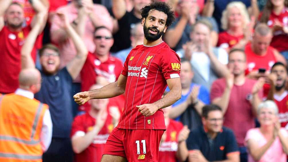 Mohamed Salah, durante un juego de Liverpool