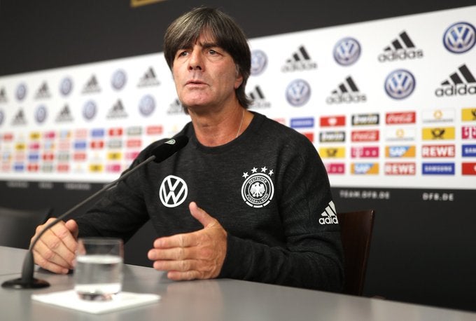 Joachim Löw, en conferencia de prensa