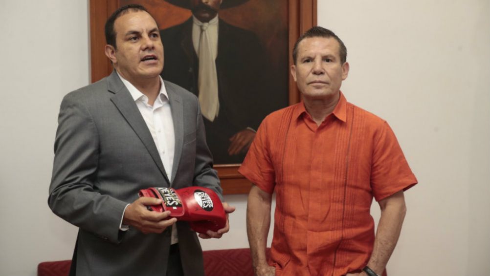 Cuauhtémoc Blanco, durante un evento