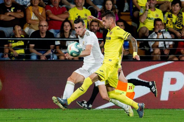 Bale, durante un partido contra Villarreal