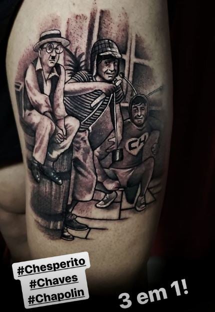 Tatuaje de Chespirito