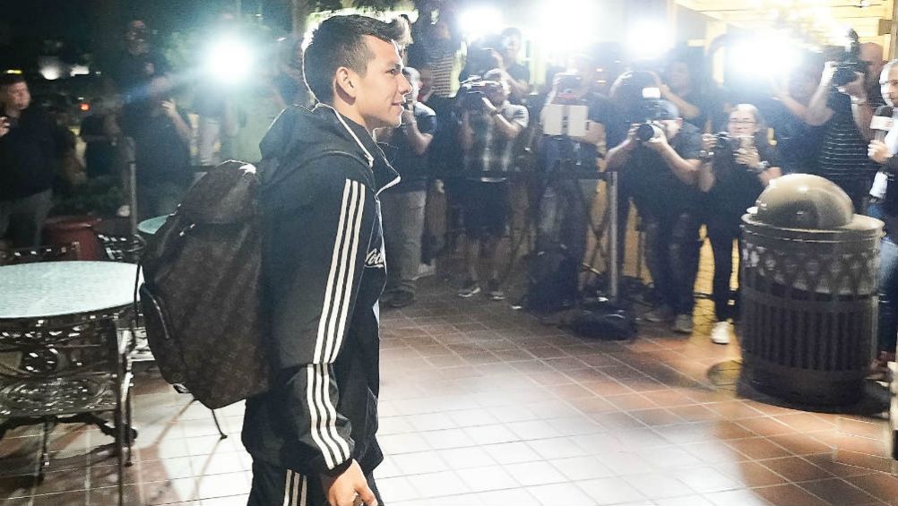 Chucky Lozano arriba a San Antonio