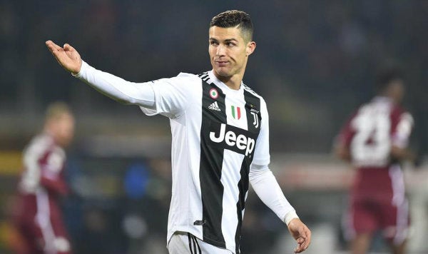 Cristiano Ronaldo con la Juventus