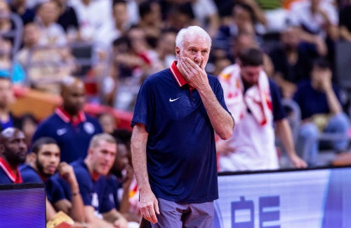 Gregg Popovich, entrenador del Team USA