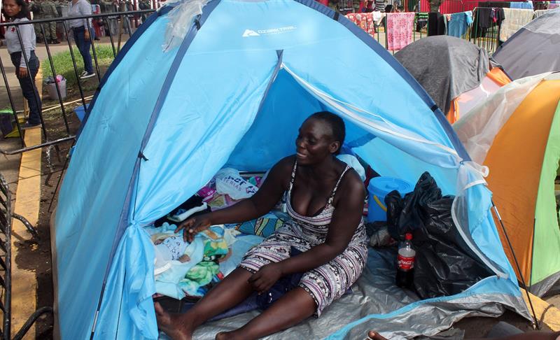 Cumba, una mujer migrante proveniente del Congo