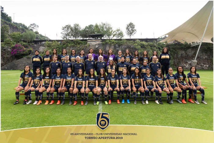 Equipo femenil de Pumas