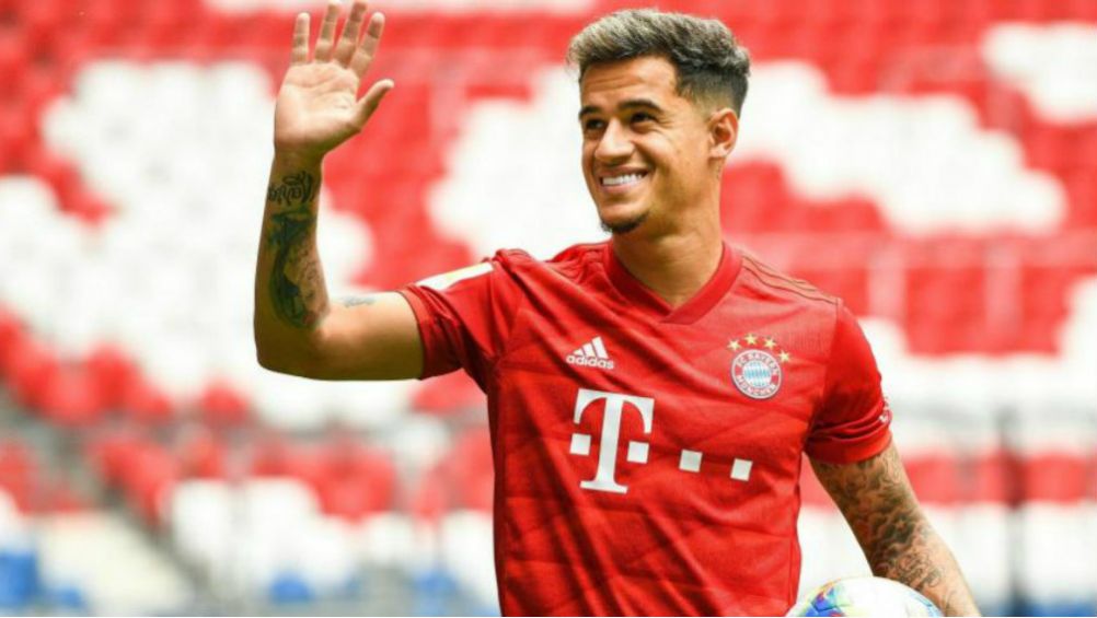 Philippe Coutinho como jugador del Bayern Munich