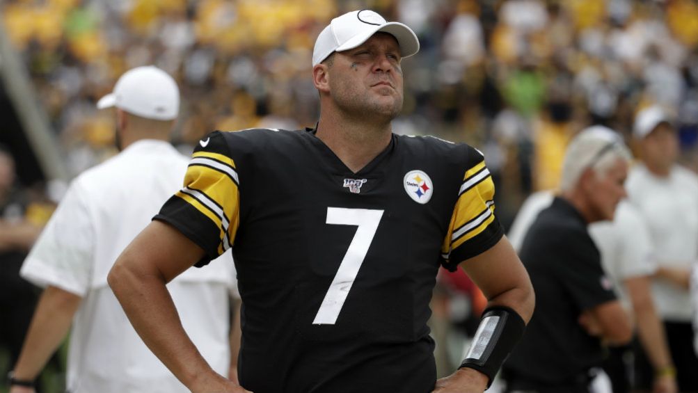 Ben Roethlisberger, en un juego con Steelers