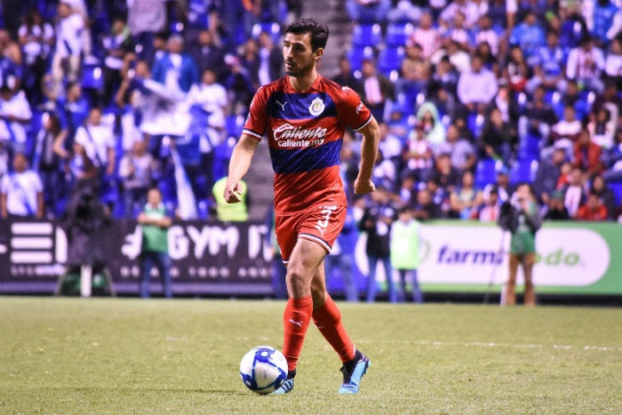 Alanís, durante un partido del Rebaño