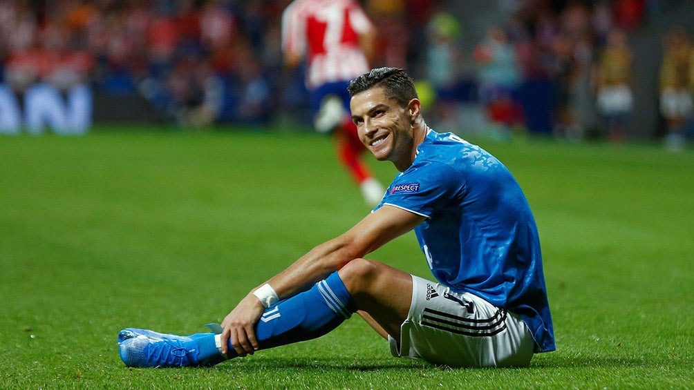 Cristiano Ronaldo, durante juego contra Atlético de Madrid