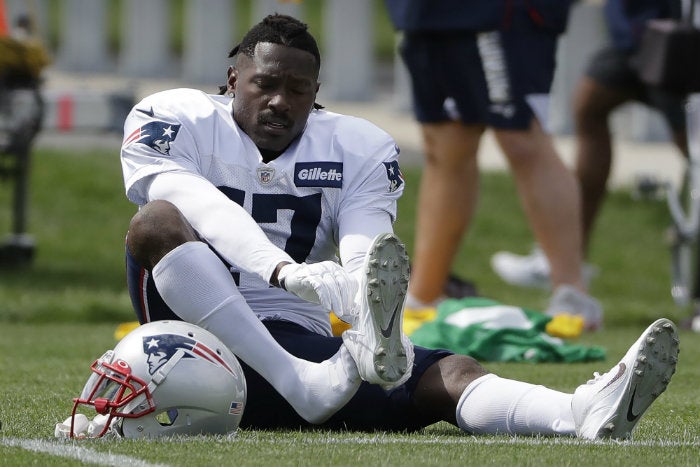 Brown, en un entrenamiento de Pats