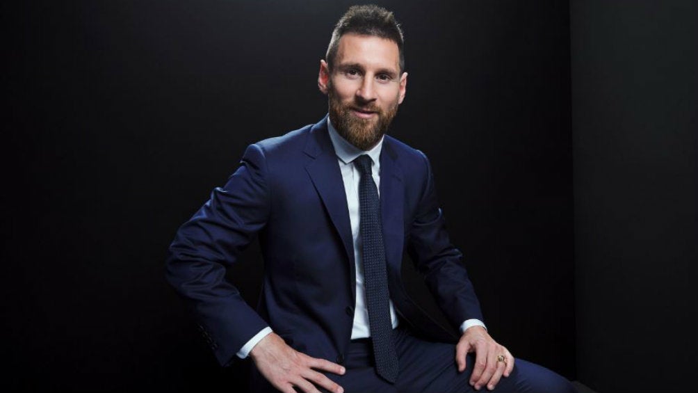 Lionel Messi durante la gala de los premios The Best