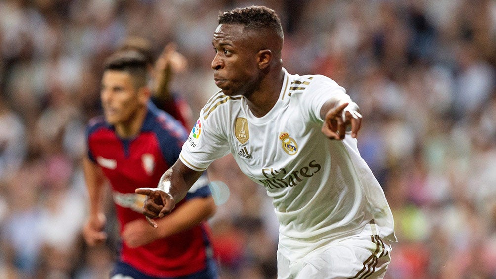 Vinícius Jr., en juego del Real Madrid contra Osasuna 