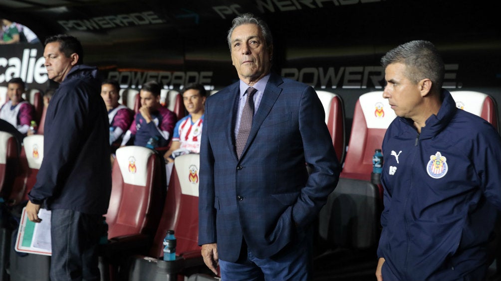 Tomás Boy durante un partido con Chivas