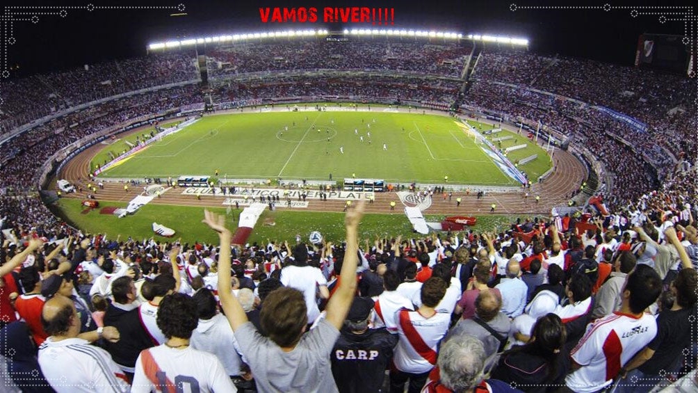 El Estadio Monumental de River, con un pletórico lleno