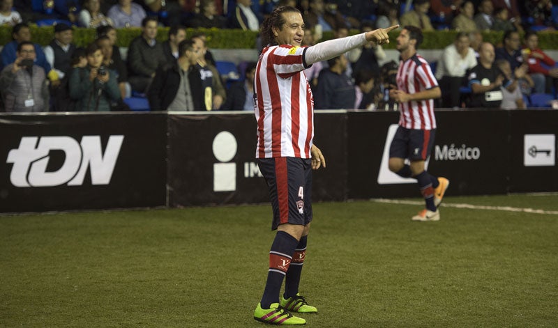 Reynoso, en un duelo de leyendas de Chivas 