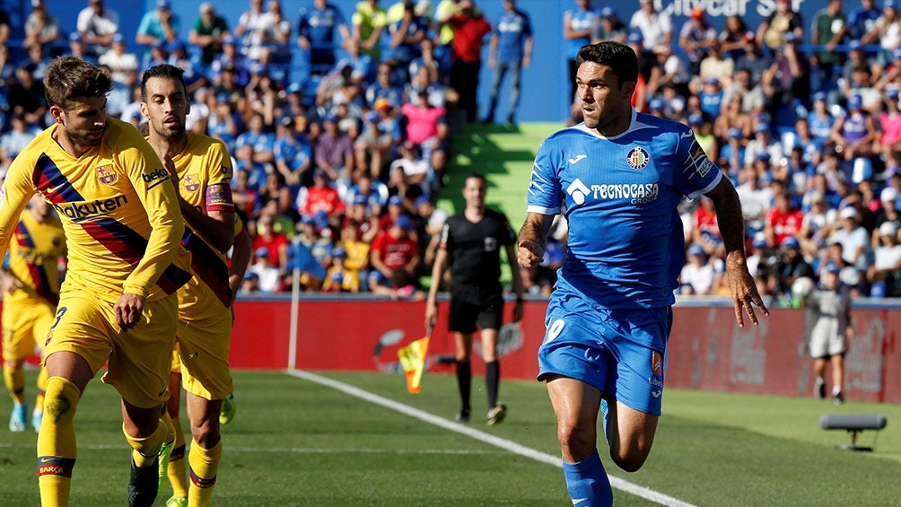 Piqué, atento a la marca contra Getafe